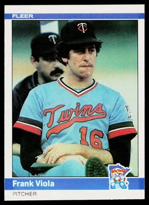 1984 Fleer #575 Frank Viola - EX - Image 1 of 2