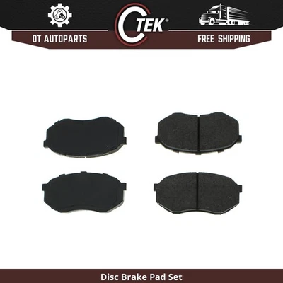 Para Mitsubishi Fuso FE 1989-1995 | Pastillas de freno de disco delanteras centradas | Semimetálicas Foto 1 de 4