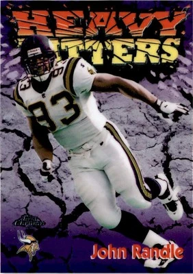 1998 Topps Chrome #18 John Randle Season's Best Minnesota Vikings - Image 1 of 2