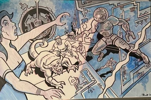 CYCLOLIGHT** MIKE BENNETT'S  ORIGINAL  ART   (2025) 09/29/25 - Picture 1 of 1