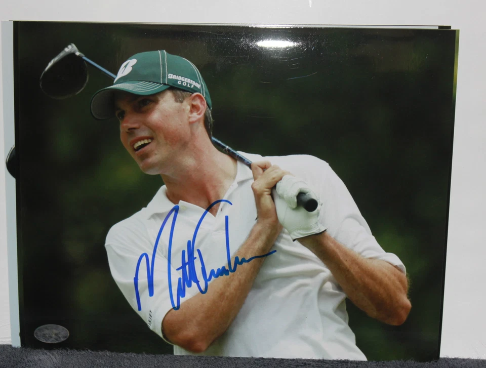 FOTO FIRMADA AUTOGRAFIADA DE GOLF 8X10 CON CERTIFICADO DE AUTENTICIDAD RYDER CUP MATE KUCHAR #2 Foto 1 de 1