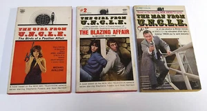 Girl from U.N.C.L.E. lot + Man from Uncle 1960s TV tie-in books - Picture 1 of 1
