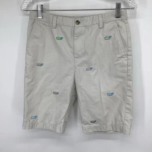 Boys Vineyard Vines Cotton Breaker Embroidered Whale Shorts - Picture 1 of 6