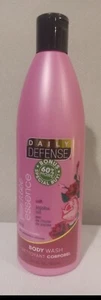 Daily Defense Fresh Rose Essence With Jojoba Oil Body Wash 22.5 FL.OZ - Picture 1 of 3