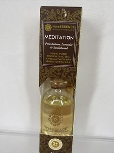 Meditation rare Essence Reed diffuser Balsam & Sandalwood Essential Oil 1 oz - Picture 1 of 2