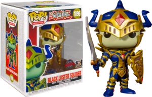Yu-Gi-Oh! - Black Luster Soldier 6” Super Sized Pop! + Pop Protector Box Damage - Picture 1 of 2