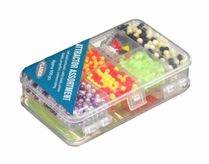 FLADEN Vorfachzubehör-Sortiment Vorfachmaterial Spinnerblätter Rasseln Perlen - Bild 1 von 3