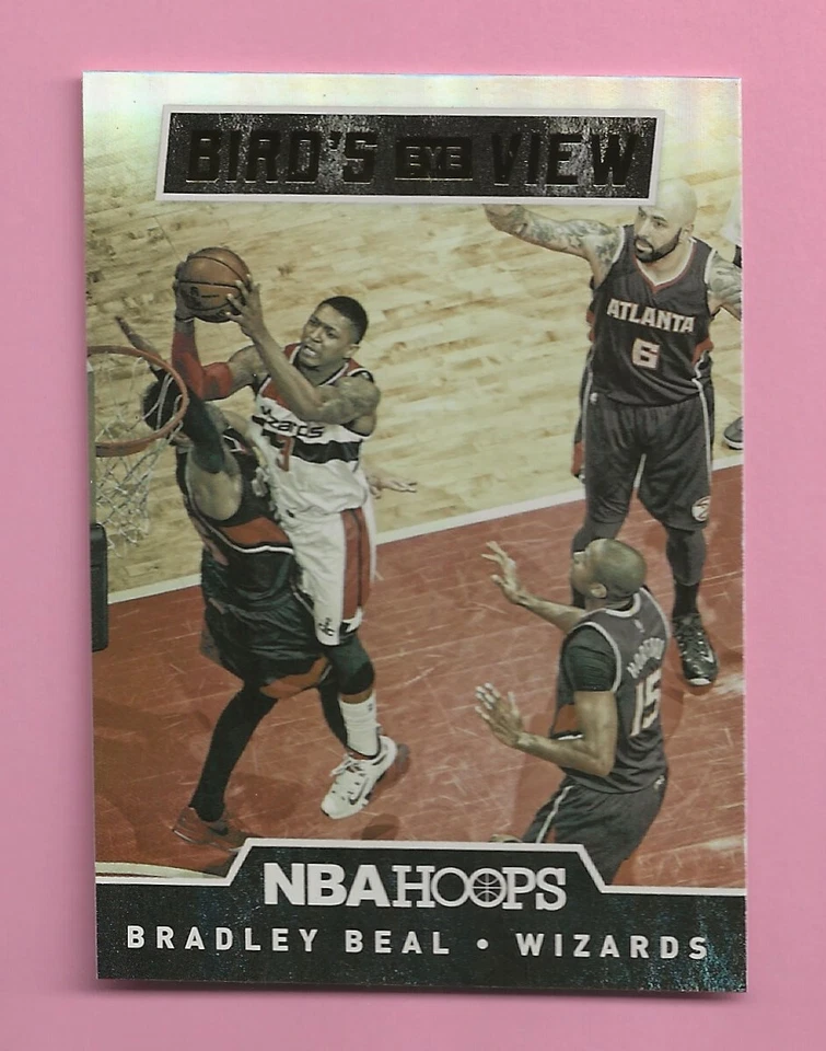 2015-16 Panini Hoops Birds Eye View Bradley Beal #7 Washington Wizards - Image 1 of 1