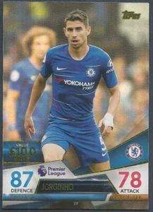 TOPPS MATCH ATTAX ULTIMATE 2018-19-#029-CHELSEA-JORGINHO - Imagen 1 de 1