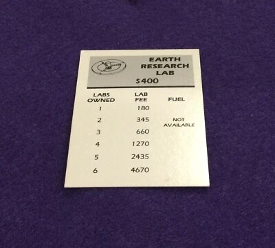 Board Game Parts: SOLARQUEST, Golden, 1986, replacement pieces, solar quest - Image 1 of 2