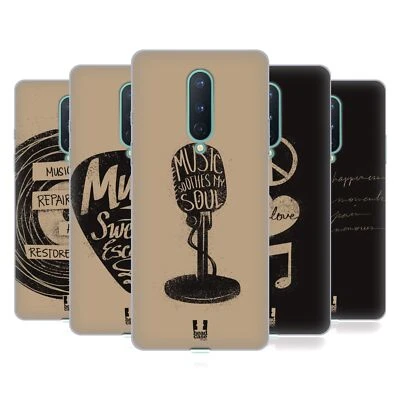 HEAD CASE DESIGNS POWER OF MUSIC SOFT GEL CASE FOR GOOGLE ONEPLUS PHONES - Image 1 of 4