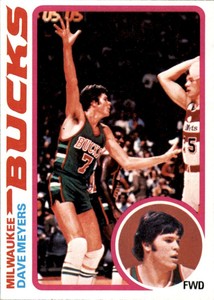 1978-79 Topps Basketball Dave Meyers (C) Milwaukee Bucks #8