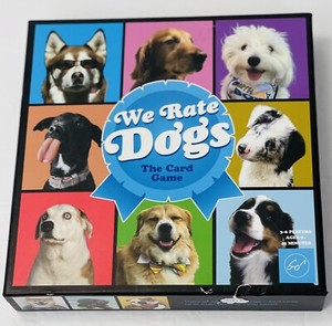 We Rate Dogs! the Card Game by Matt Nelson Check Pics Box Small Damage NEW