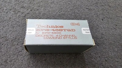 Technics EPS-46STQD. Discrete 4channel Diamond Stylus for EPC-460C (New Sealed)  - Image 1 of 4