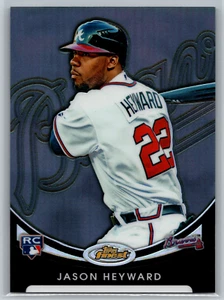 Jason Heyward 2010 Topps Finest Rookie Redemption Blue Refractor /199 FFR-1 - Picture 1 of 2