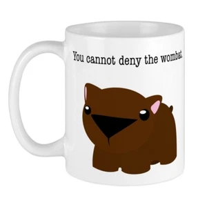 11oz mug Wombat - Printed Ceramic Coffee Tea Cup Gift - Picture 1 of 1