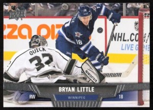 2013-14 Upper Deck #307 Bryan Little Winnipeg Jets
