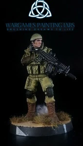 painted Line Kazak Ariadna Infinity collection miniature for Wargames - Picture 1 of 4