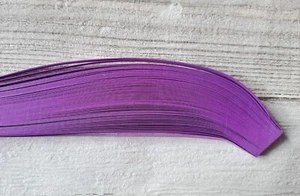 100 Quilling paper strips 3mm wide - violet - Picture 1 of 2