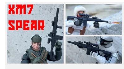 Sig Spear XM-7 1/12 Scale Action Figure Weapons - Image 1 of 4