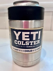 Yeti Rambler 12 Oz Insulated Stainless Steel Colster  Pop Top Stash Can - RUST!! - Picture 1 of 9