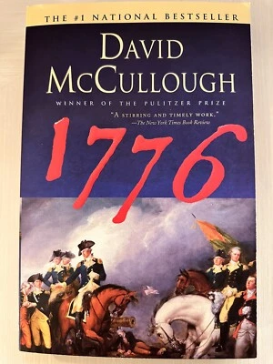 1776 by David McCullough Paperback Book American History Nonfiction Revolution - Image 1 of 4