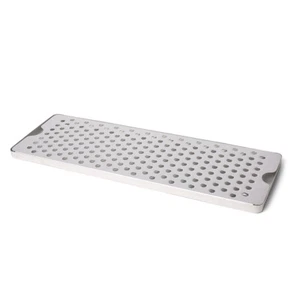 Punched Stainless Steel Counter Top Drip Tray - 50cm Home Brew Beer Tray - Picture 1 of 4
