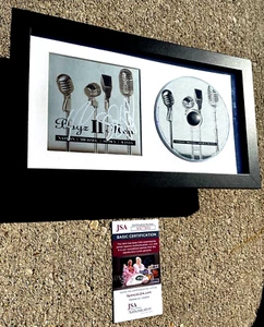 BOYZ II MEN SIGNED + FRAMED CD JSA COA - Picture 1 of 3