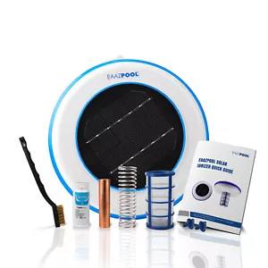 Solar Pool Ionizer | Pool Cleaning Device | Purifies Pool Water | Kills Algae - Picture 1 of 6