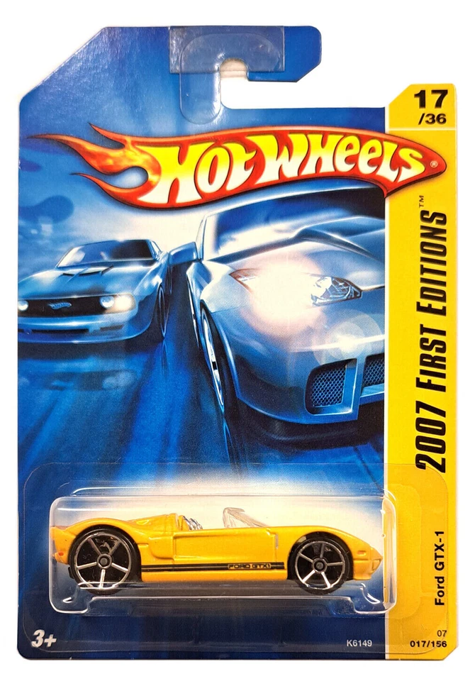 HOT WHEELS 2007 FIRST EDITIONS 17/36 FORD GTX-1 K6149 - Image 1 of 1