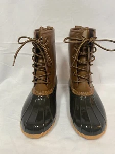 Sporto Ariel geschlossene Damenstiefel für kaltes Wetter, hellbraun/dunkelbraun, Größe 8 - Bild 1 von 6