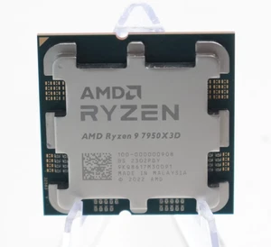 AMD Ryzen 9 7950X3D Processor (4.2GHz 16 Cores, LGA 1718/Socket AM5) CPU-Exc - Picture 1 of 2