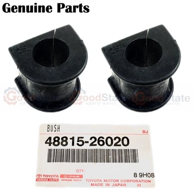 Genuine LandCruiser 75 Series PZJ HZJ FZJ FJ Front Stabilizer Sway Bar D Bush x2 - image 1 of 3
