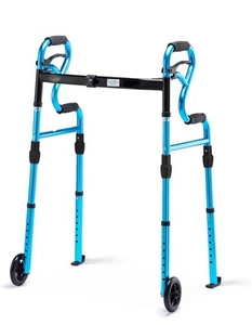 3-in-1 Walker, 5" Wheels, 350lbs Capacity,Adjustable Width and Height - Picture 1 of 3