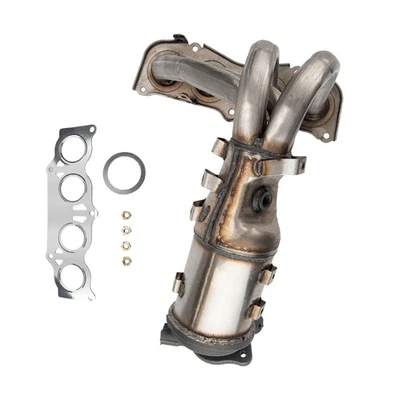 Coletor de escape conversor catalítico para 2002-2006 Toyota Camry & Solara 2.4L - Imagem 1 de 4