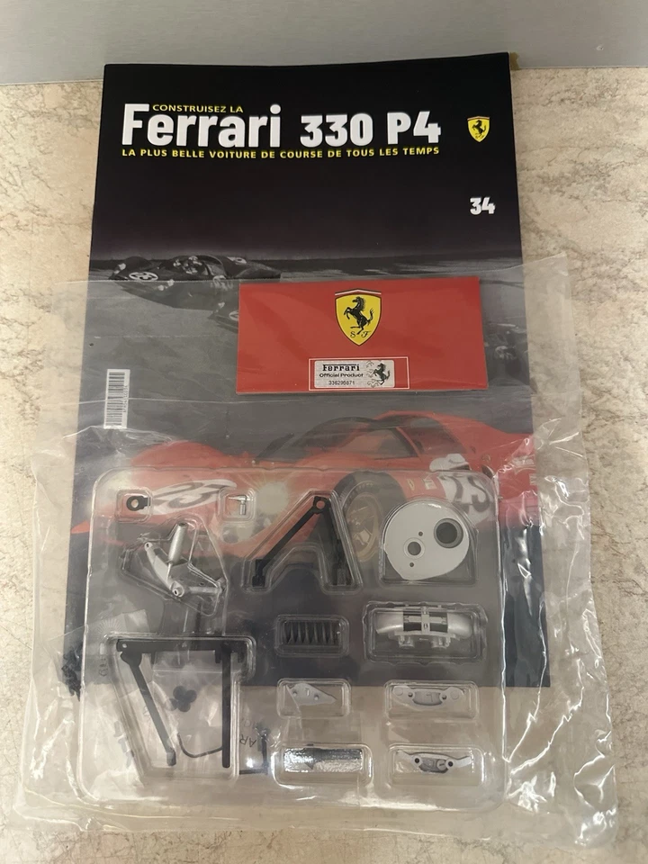 Ferrari 330 P4 Altaya 1/8 Numero 34 - Immagine 1 di 1