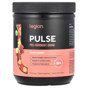 Pulse, Pre-Workout Drink, Sour Candy, 1.04 lbs (472 g) - Picture 1 of 2