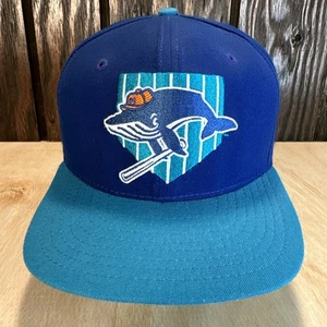 Vintage Lahaina Whalers Snapback Hat New Era Hawaii Pro Model Dupont Visor 90s - Picture 1 of 17