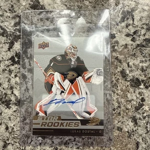 Lukas Dostal auto 2022-23 Upper Deck Star Rookies Box Set RC - Picture 1 of 4
