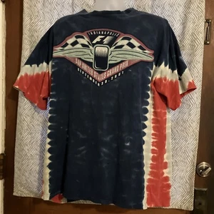Vintage Indianapolis F1 United States Grand Prix Shirt Racing 2001 Tie Dye XL - Picture 1 of 8