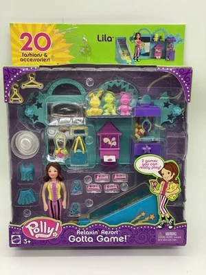 Polly Pocket Lila Relaxin Resort Gotta Game 20 Fashions & Accessories - Image 1 of 4