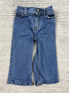 Carhartt Jeans Todder 18m 18 Months Blue Denim Stretch Waist Cotton Blend - Picture 1 of 12
