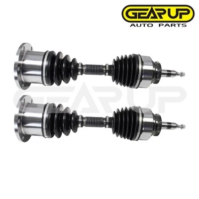 Par dianteiro conjunto de eixo conjunto de eixo CV para Ford F-150 F150 4WD V6 V8 2004-2008 - Imagem 1 de 4