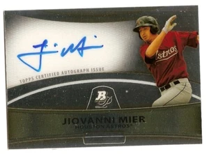 2010 Bowman Platinum Jiovanni Mier REF Auto Autograph - Picture 1 of 1