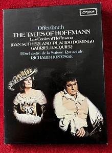 Offenbach: The Tales of Hoffmann -2 Cassettes with Booklet Box set London 1978 - Picture 1 of 4