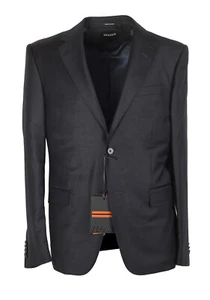 ZEGNA Signature Tailored Gray Suit Size 52S IT / 42S U.S. New With Tags - Picture 1 of 7