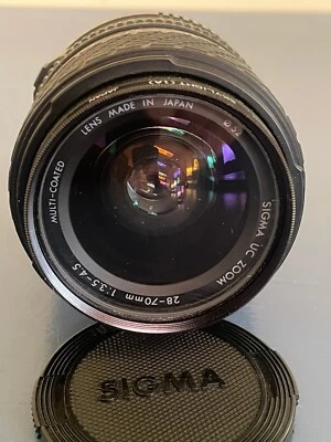 Sigma UC Zoom 28-70mm 1:3.5-4.5 52mm Konica AR Mount AF - Image 1 of 4