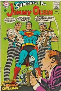 SUPERMANS PAL JIMMY OLSEN # 114 Sept 1968 VG 12 cent Silver Age NICE - Bild 1 von 2