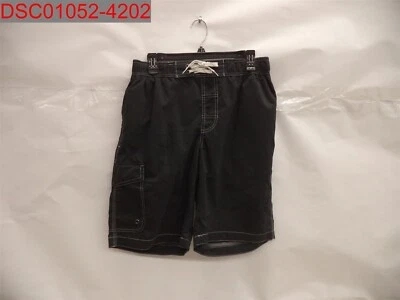 NWT - St. John's Bay Men's Dark Charcoal Swim Shorts, Size M 510222010507 - Image 1 of 4