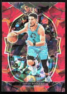 2022-23 Panini Select Red Cracked Ice Devin Booker Orlando Magic #30